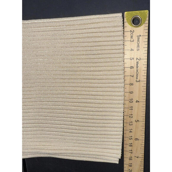 Significant Other Cream Ribbed City Chic Minimalist Classy 2 Piece Set Small - Picture 9 of 15